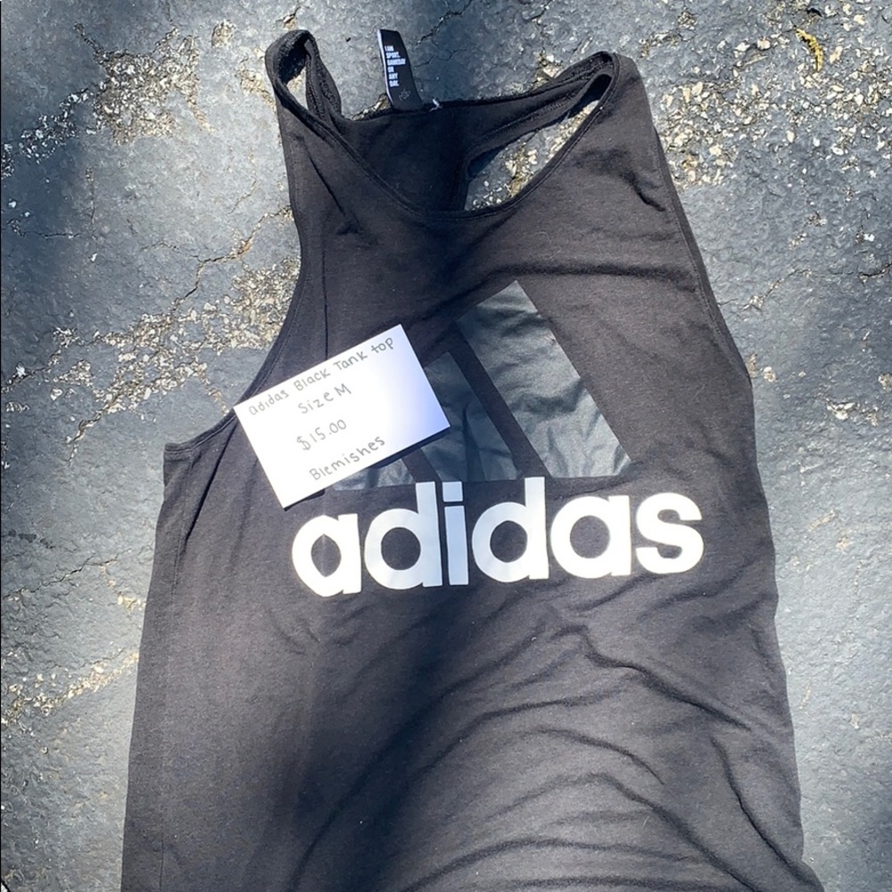 Adidas Black Tanktop